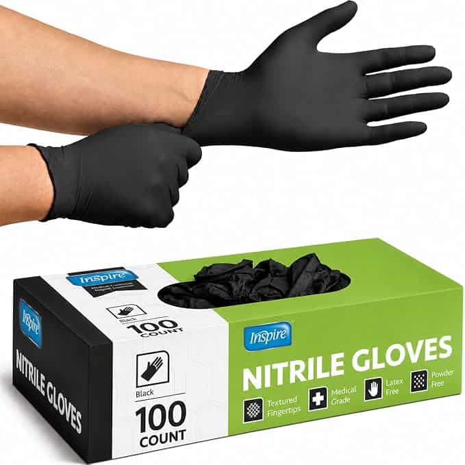 Inspire Cobalt Blue Nitrile 4.5 Mil Exam Gloves – best disposable nitrile gloves for medical use