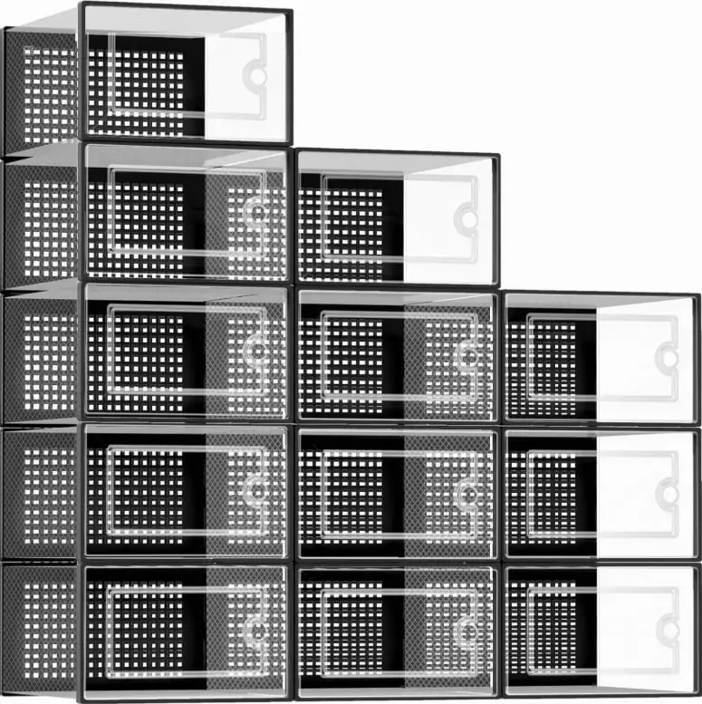 Kuject X-Large Shoe Storage Boxes Organizers